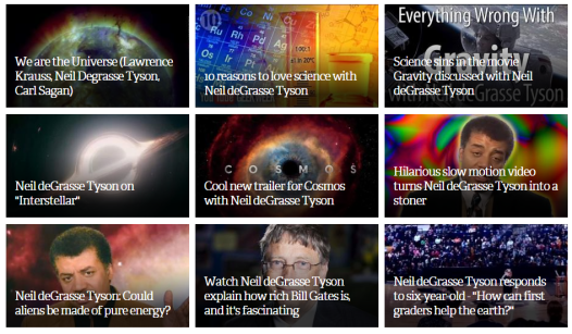 neal d tyson science talks