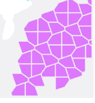 a tessellation with pentagons